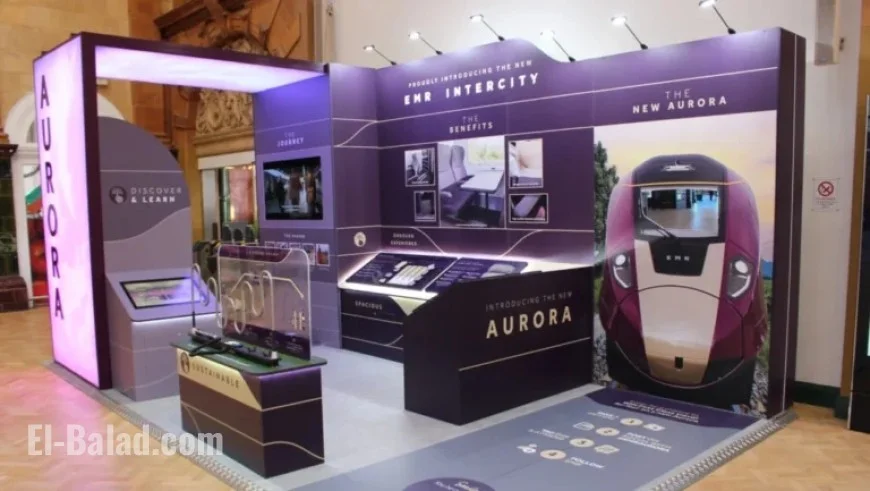 EMR Unveils New Aurora Train Pop-Up at Nottingham Station