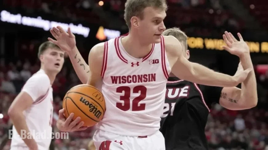 Key Highlights to Watch in Wisconsin vs. Nebraska Men’s Basketball Game