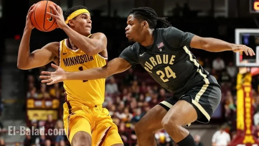 Watch No. 6 Purdue vs. Minnesota: TV Info, Key Stats, Preview