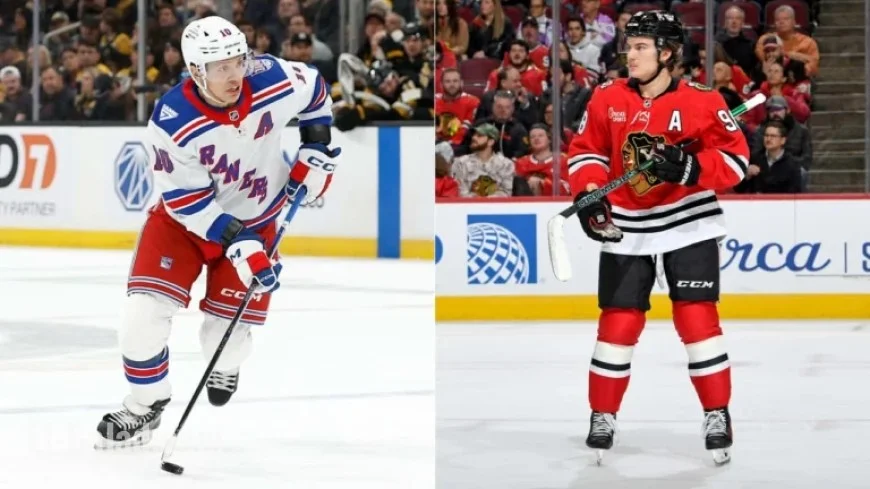 Panarin Faces Bedard as Rangers Visit Blackhawks in NHL Showdown