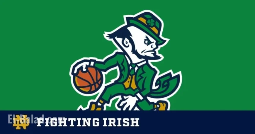 Notre Dame Athletics Launches New Basketball Leprechaun Logo