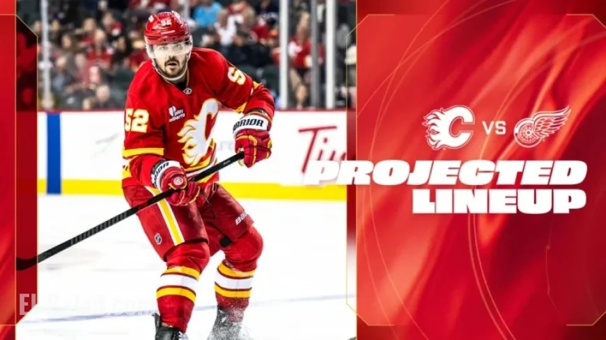 Flames Face Red Wings: Predicted Lineup Revealed