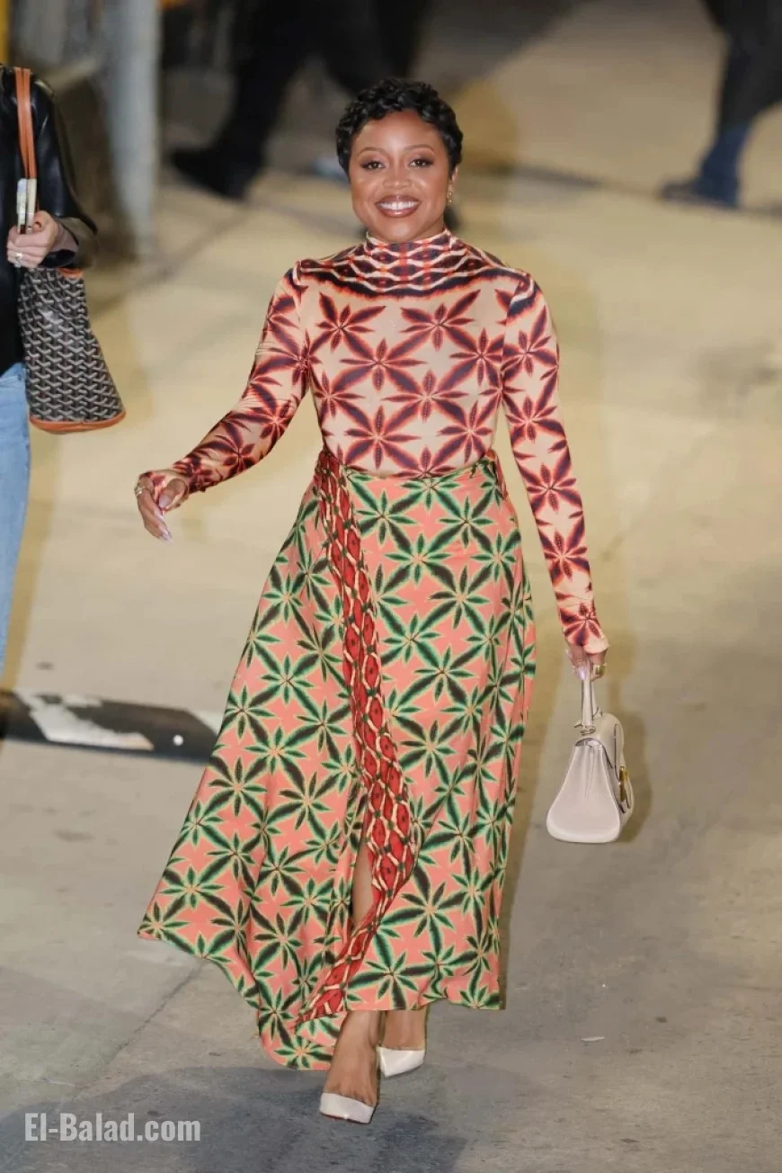 Quinta Brunson Dazzles in Vibrant Colors