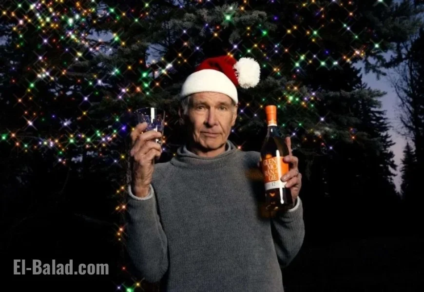 Harrison Ford Cheers Tain Distillery with Festive Glenmorangie Message