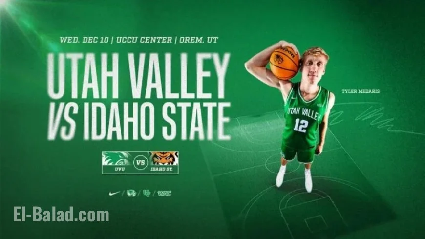 Utah Valley Hosts Idaho State at Home This Wednesday