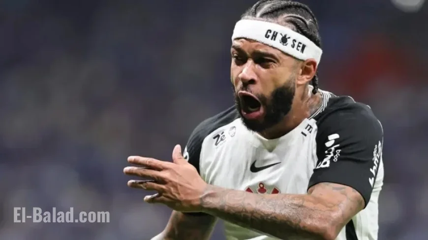 Memphis Garners Attention with ‘Respectful’ Gesture After Cruzeiro vs Corinthians
