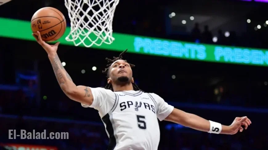 Spurs Guard Stephon Castle Thrilled for Midseason Return