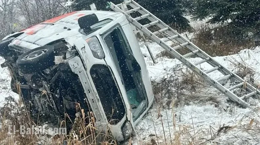 Snowfall Causes Over 150 Collisions Across GTHA: OPP Reports Treacherous Roads