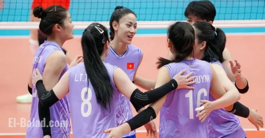 Vietnam Women’s Volleyball Team Defeats Malaysia in Straight Sets