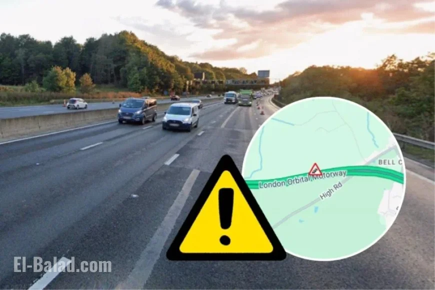 Van Breakdown Halts M25 Traffic in Essex, Causing 45-Minute Delays