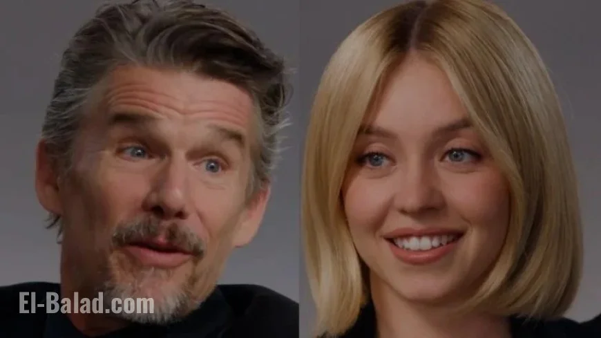 Sydney Sweeney Surprises Ethan Hawke with On-Set Concussion Revelation
