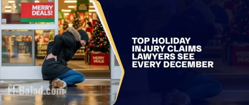 December’s Most Common Holiday Injury Claims: Lawyers Share Insights
