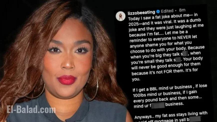 Lizzo Confronts Trolls’ ‘Dumb Joke’ on Her Weight in Fiery Post