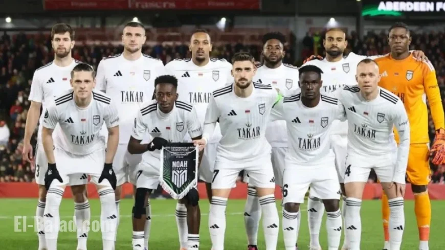 “Noah vs. Legia: Confirmed Starting Lineups Announced”