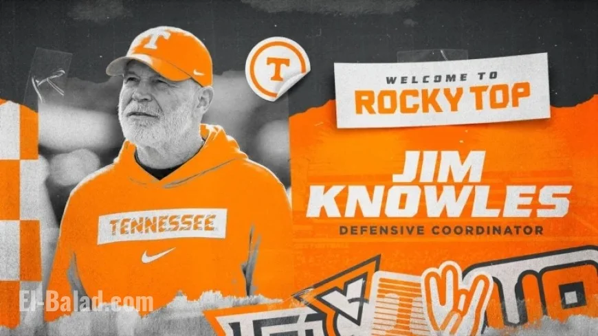 Jim Knowles Appointed Tennessee Football’s Defensive Coordinator