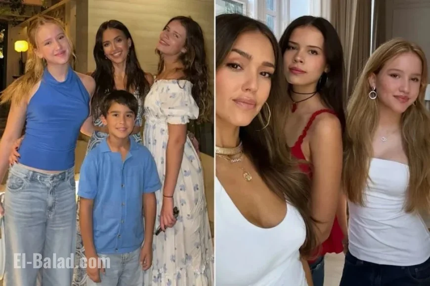 Jessica Alba’s Daughters Shine in ‘Perfect’ Family Vacation Photo