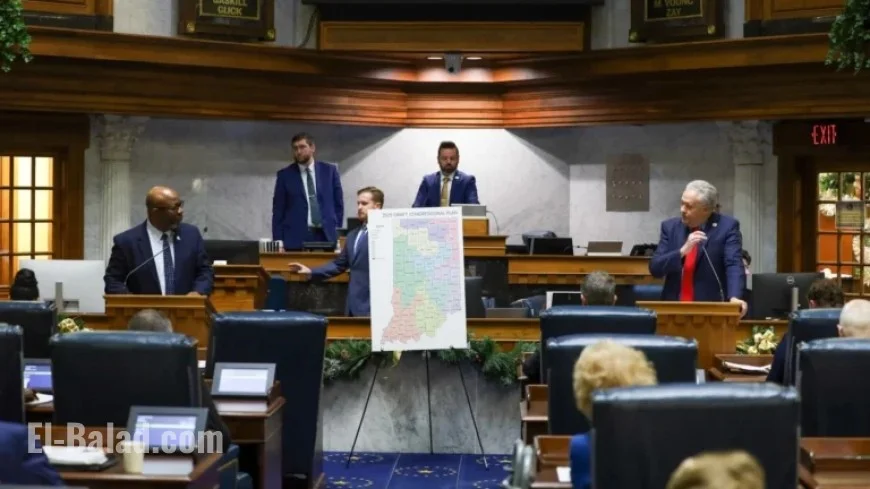 Indiana Lawmakers Defeat Trump-Backed Redistricting Plan