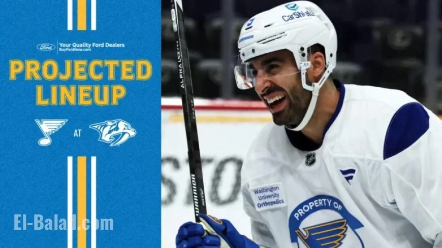 Nashville Game: Projected Lineup for Dec. 11