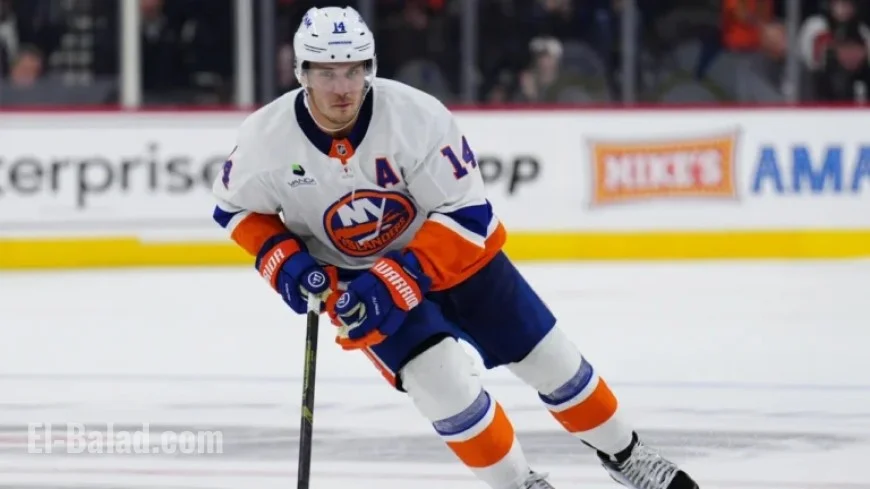 Islanders’ Bo Horvat Leaves Game Against Ducks After Awkward Fall