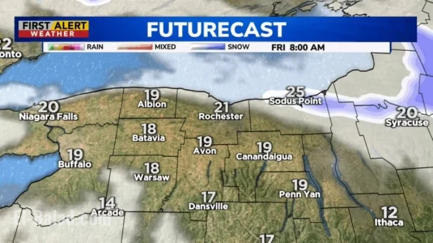 Lake Effect Snow Diminishes by Friday