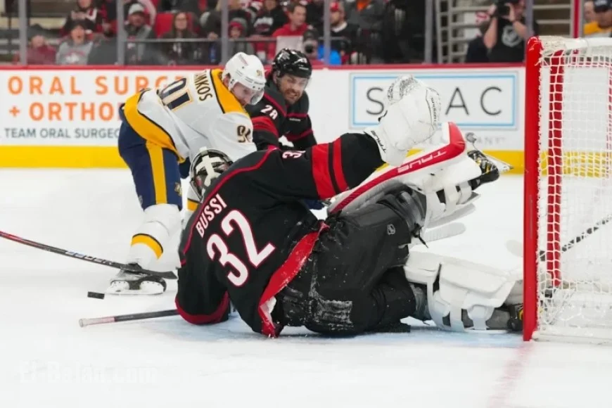 Hurricanes Rookie Goalie Brandon Bussi Pursues NHL Milestone with Historic Start