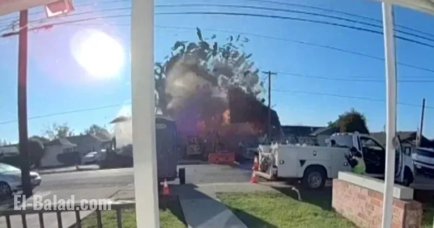 Explosion and Fire in Ashland Injures Many, Destroys Buildings