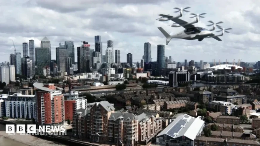 London Could Welcome Flying Taxis by 2028, Developers Announce