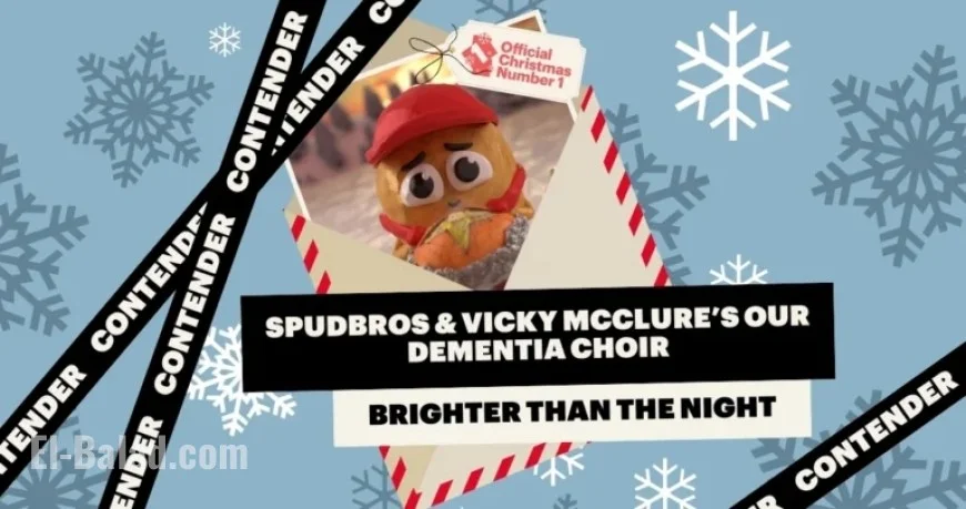 SpudBros and Vicky McClure Lead 2025 Christmas Number 1 Race