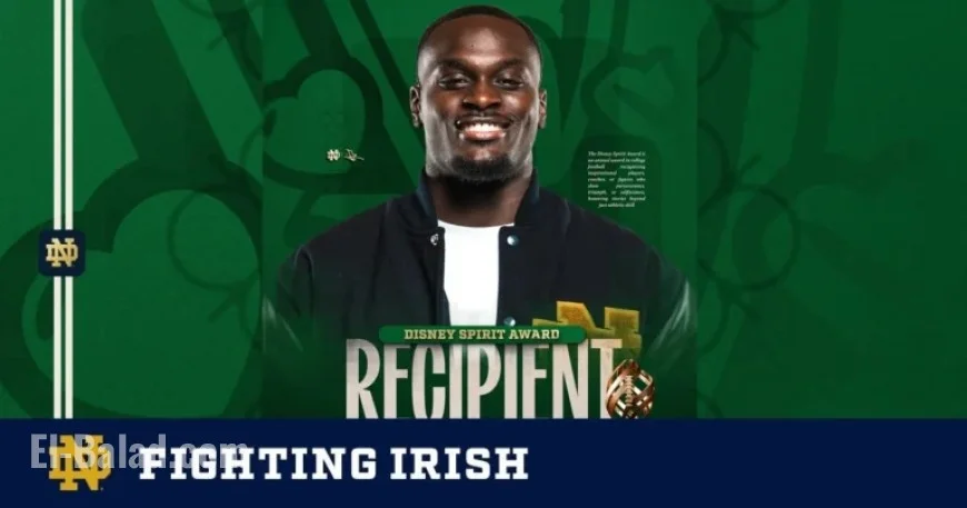 Jeremiyah Love Wins 2025 Disney Spirit Award