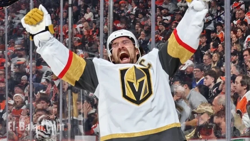 Stone’s Second Goal Propels Golden Knights Over Flyers in Overtime