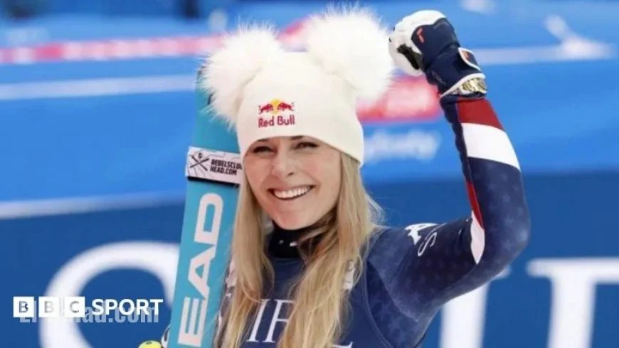 Lindsey Vonn, 41, Clinches Title as Oldest Downhill World Cup Winner