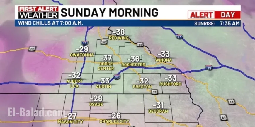 Weekend Alert: Prepare for Brutally Cold Saturday and Sunday