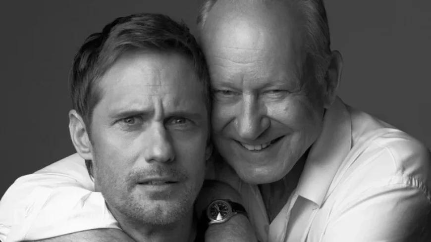 Alexander and Stellan Skarsgård Discuss Pillion BDSM and Awards Season Competition