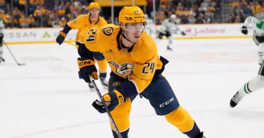 Oilers Trade for Defenseman Stastney from Predators in Draft Pick Deal