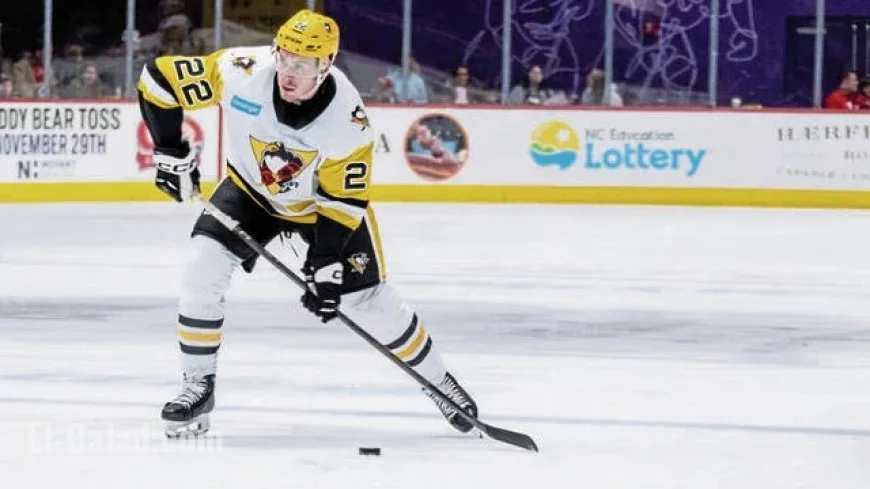 Penguins Send Forward Sam Poulin to Wilkes-Barre/Scranton Team