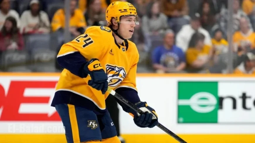 Oilers Trade Third-Round Pick for Predators’ Defenseman Spencer Stastney
