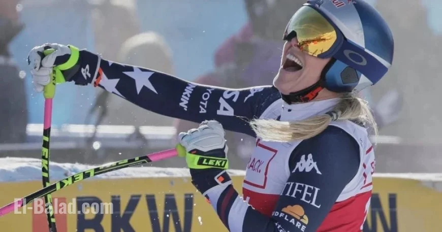 Lindsey Vonn, 41, Secures First World Cup Downhill Win in 8 Years