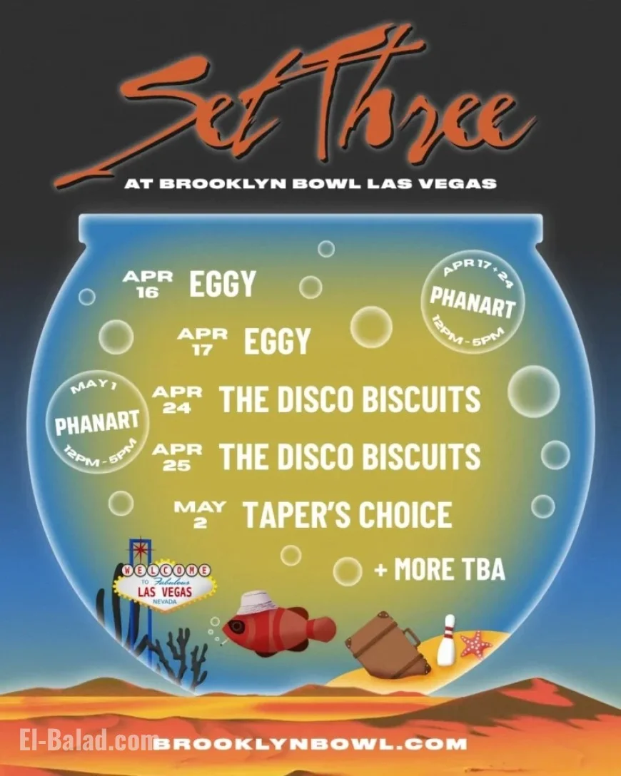 Phish Sphere Aftershows at Brooklyn Bowl Vegas: Disco Biscuits, Eggy, Taper’s Choice