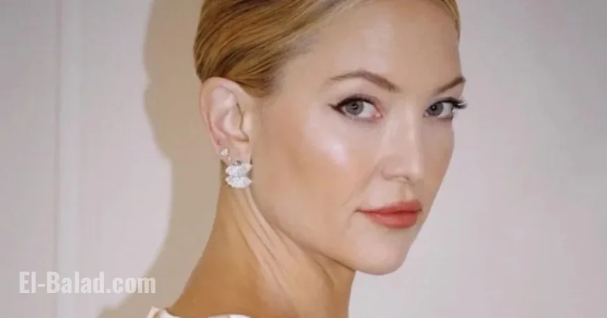 Kate Hudson Channels Goldie Hawn with Feathery Bangs