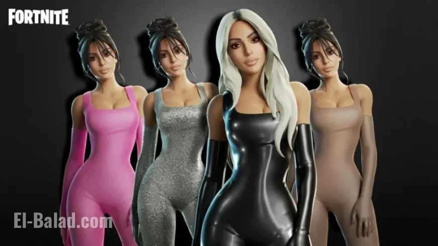 Kim Kardashian Emerges as a Top Fortnite Skin