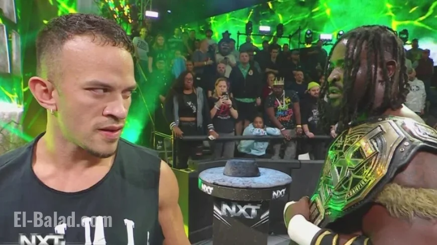 Ricky Saints Aids Oba Femi in Retaining NXT Title Over Je’Von Evans