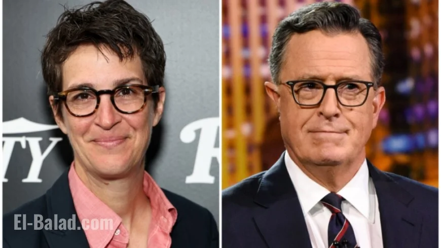 Rachel Maddow Calls on Paramount to Reinstate Stephen Colbert