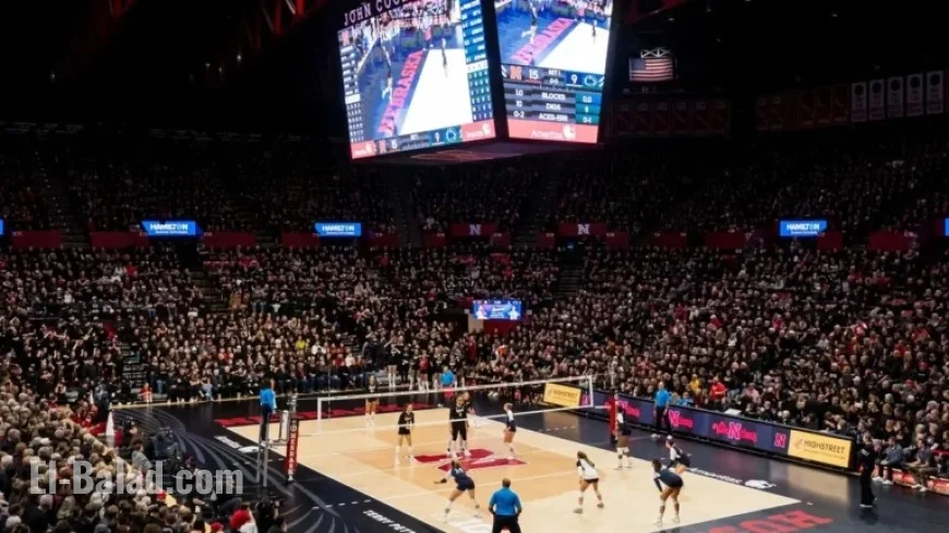 Live Updates: Nebraska vs. Kansas in Volleyball – Stats and Highlights