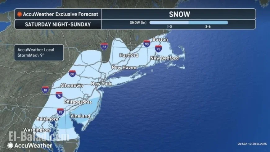 N.J. Weekend Weather: Latest Snowfall Forecast and County Alerts