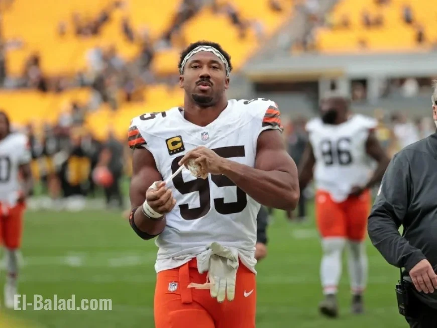 Myles Garrett Supports Rival T.J. Watt After Collapsed Lung Incident
