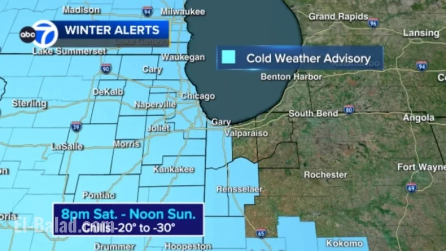 Chicago Faces Wind Chill Alert: Dangerous Chill and Snow Expected This Weekend