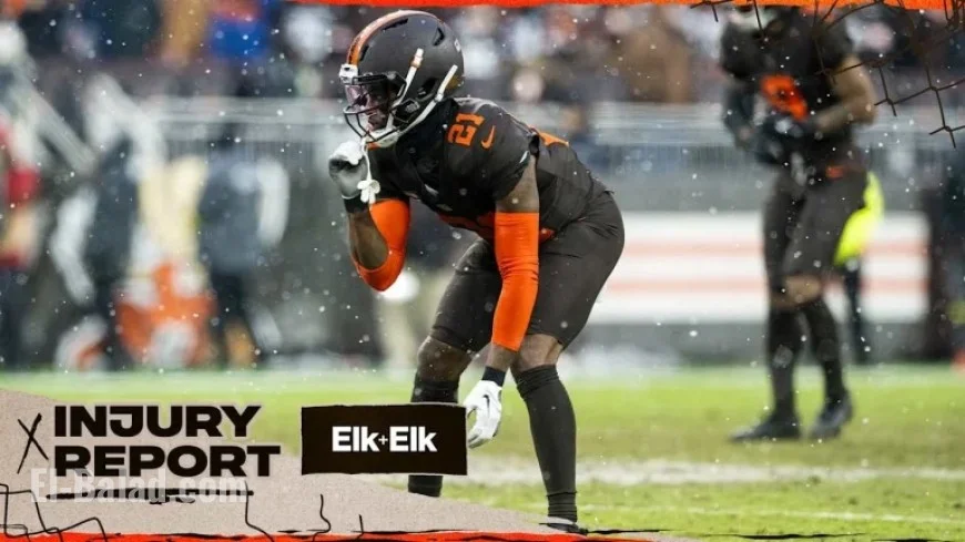 Denzel Ward to Miss Week 15 Game Against Bears