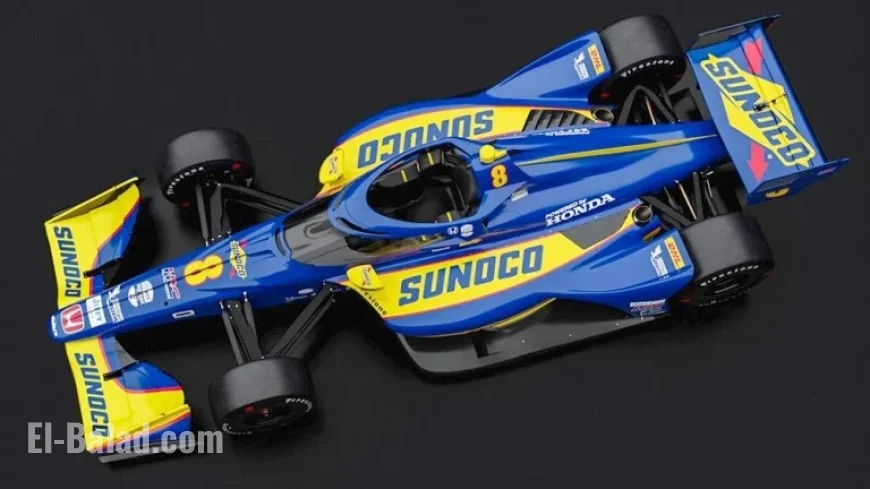 Simpson’s Car to Showcase Iconic Sunoco Colors