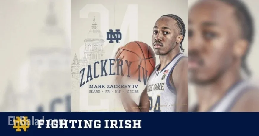 Notre Dame Welcomes Mark Zackery IV to Men’s Basketball Roster