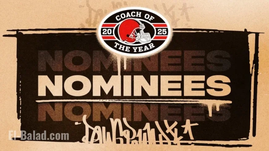 Browns Reveal 10 Nominees for High School Coach of the Year